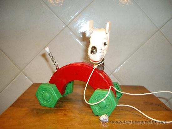 Foto perro de juguete de los años 50 60 buen estado ver fotos