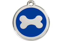 Foto Perros Accesorios Red Dingo Placa Identidad (Hueso) S