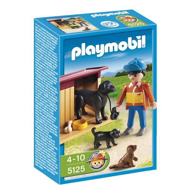 Foto Perros con Cuidador Playmobil