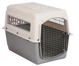 Foto Perros Transportines Petmate Vari Kennel Large Gris