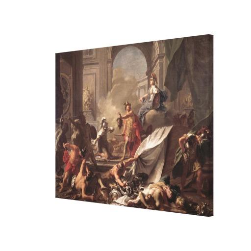 Foto Perseus, bajo la protección de Minerva Impresiones En Lona Estiradas