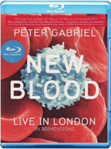 Foto Peter Gabriel - New blood - Live in London (2D+3D 2Blu-ray+DVD) [Blu-ray]