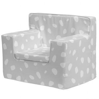 Foto Petit praia Sillón infantil patch gris