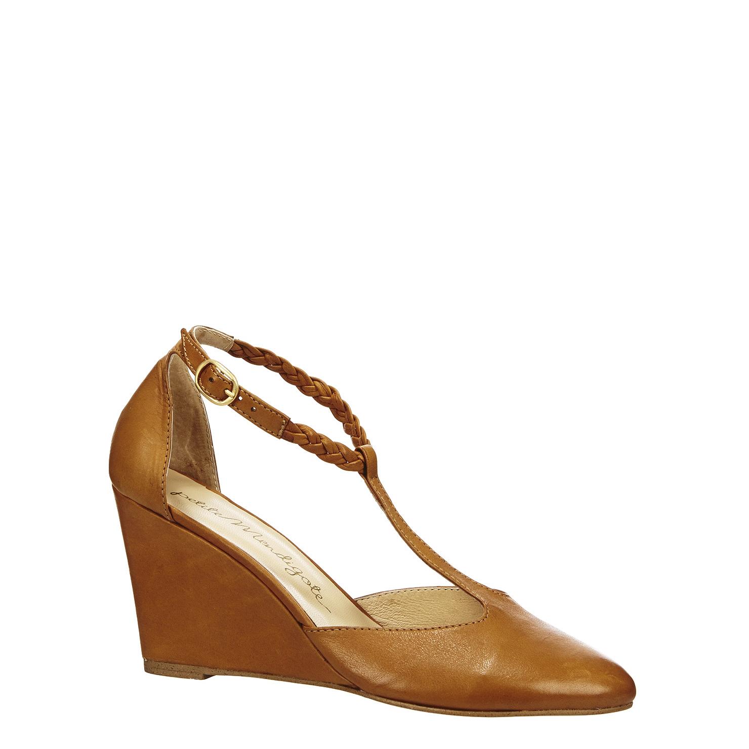 Foto Petite Mendigote Zapatos de plataforma - renette - Marron / Camello