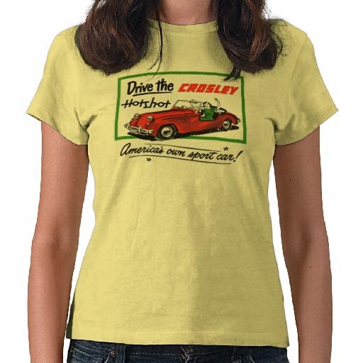 Foto Pez gordo auto de Crosley del coche retro del kits Camiseta
