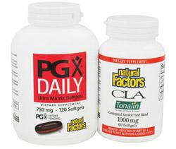 Foto PGX Daily Ultra Matrix 750 mg BOGO (with free CLA Tonalin 1000 mg) 120 + 60 Softgels