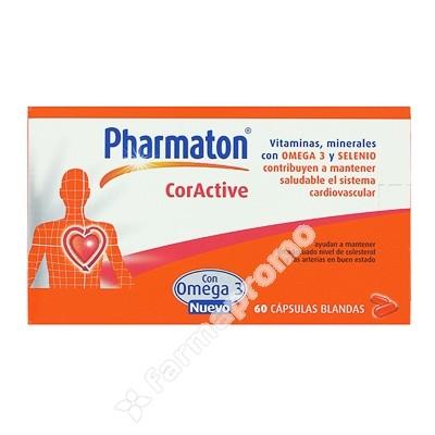 Foto pharmaton coractive 60 capsulas blandas