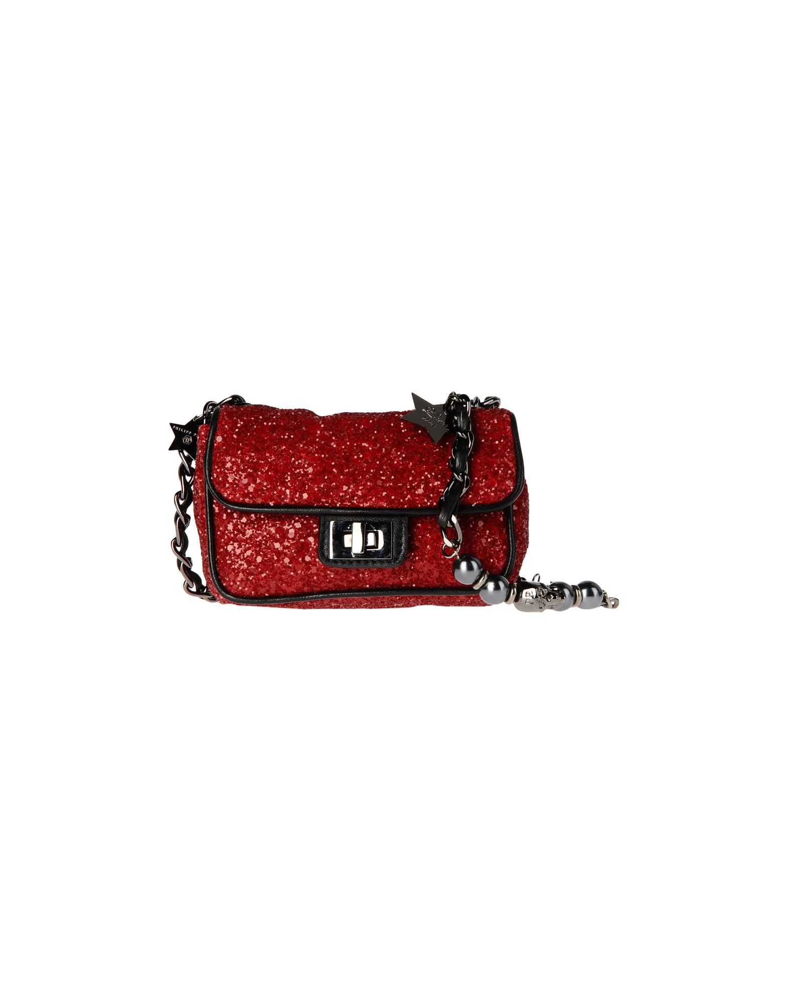 Foto Philipp Plein Couture Bolsos PequeñOs De Tela Mujer Rojo