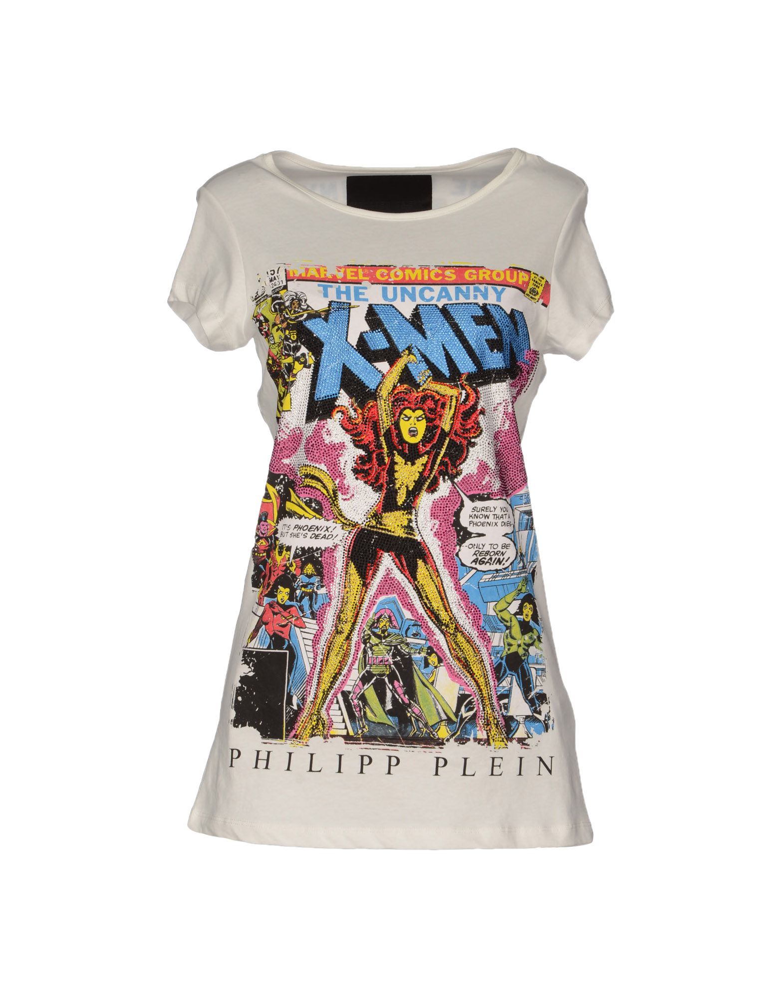 Foto philipp plein couture camisetas de manga corta
