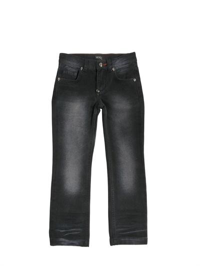 Foto philipp plein petite jeans de denim lavado 5 bolsillos