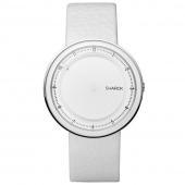 Foto Philippe Starck White Unisex Leather Strap Watch