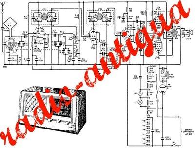 Foto Philips 23td 406 A.aladin-luxus.television Schema Esquema Or Service Manual