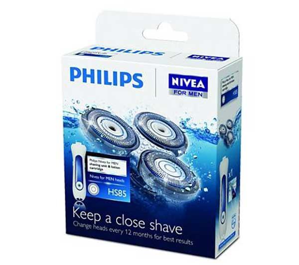 Foto Philips Cabezales de afeitado hidratantes HS85/60