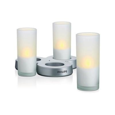 Foto Philips Imageo Candle Light Conjunto De 3 Fotóforos