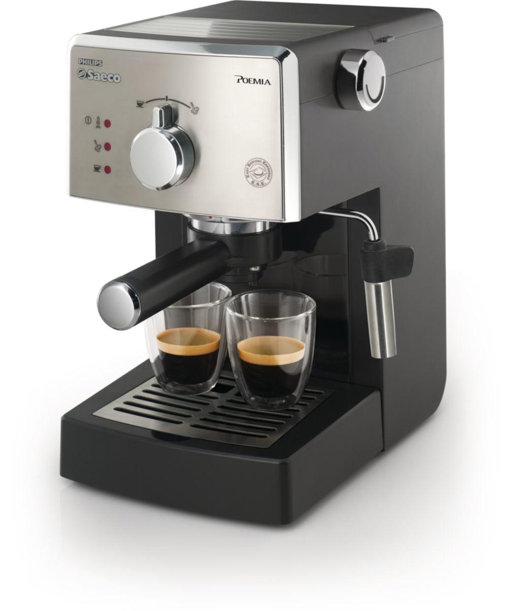 Foto Philips Saeco HD8325/01 Poemia Class Cafetera manual expreso