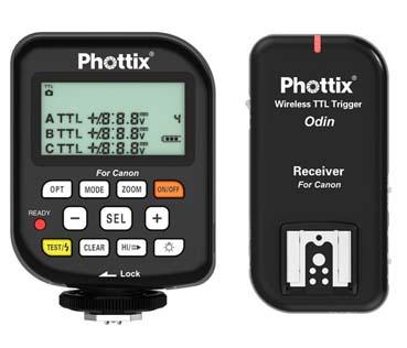 Foto Phottix Odin Emisor + Receptor Canon