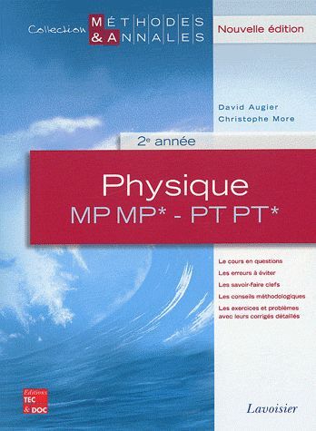 Foto Physique ;MP, MP*, PT, PT*, 2ème année