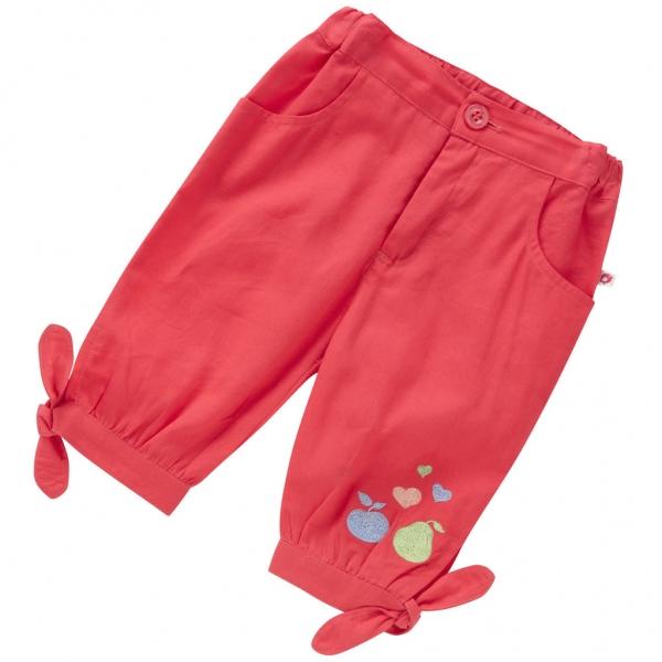 Foto Piccalilly Red Embroidered Pedal Pushers