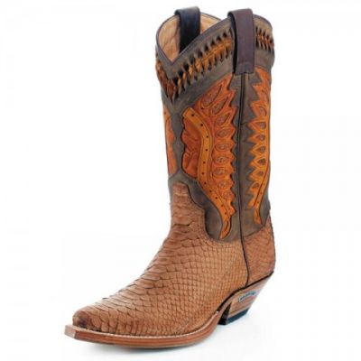 Foto Pico python barr.oro/sp.tan Sendra Boots