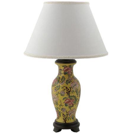 Foto Pie de lampara de porcelana: Pie de lámpara jarrón clásico 32cm -Marll