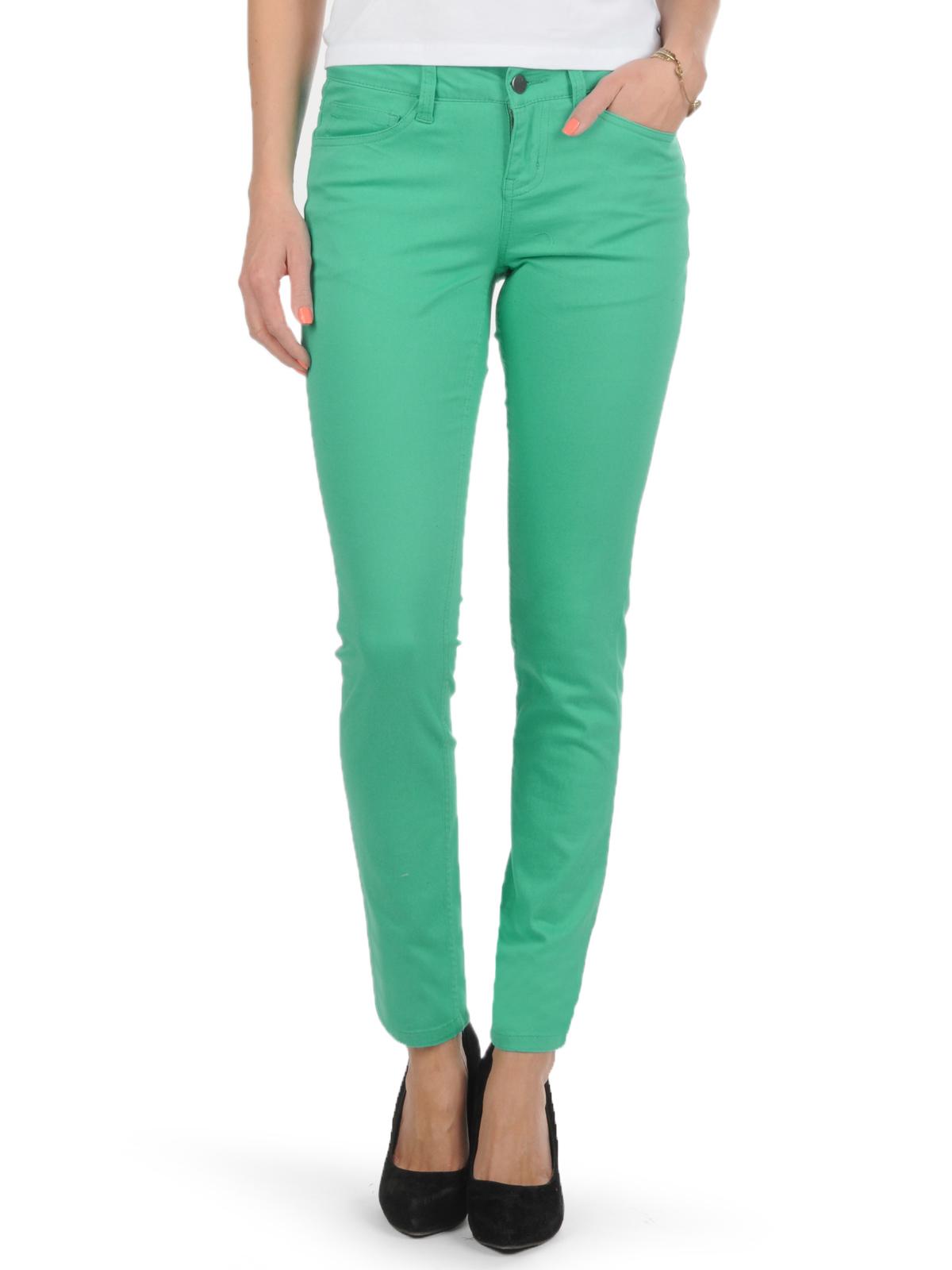 Foto Pieces Funky Five Legging verde bermuda L/XL