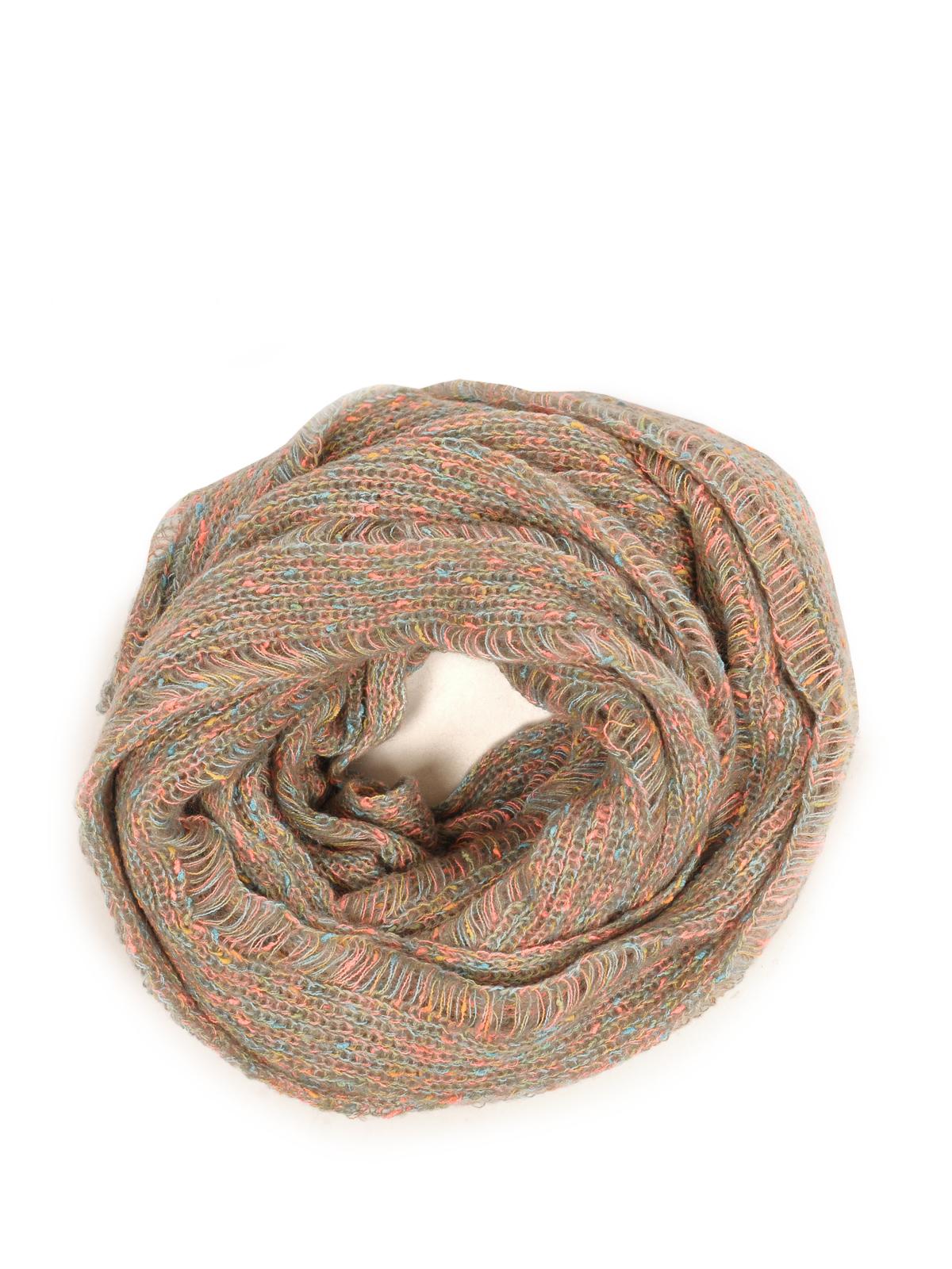 Foto Pieces Germy cuello gris claro jaspeado ONE SIZE