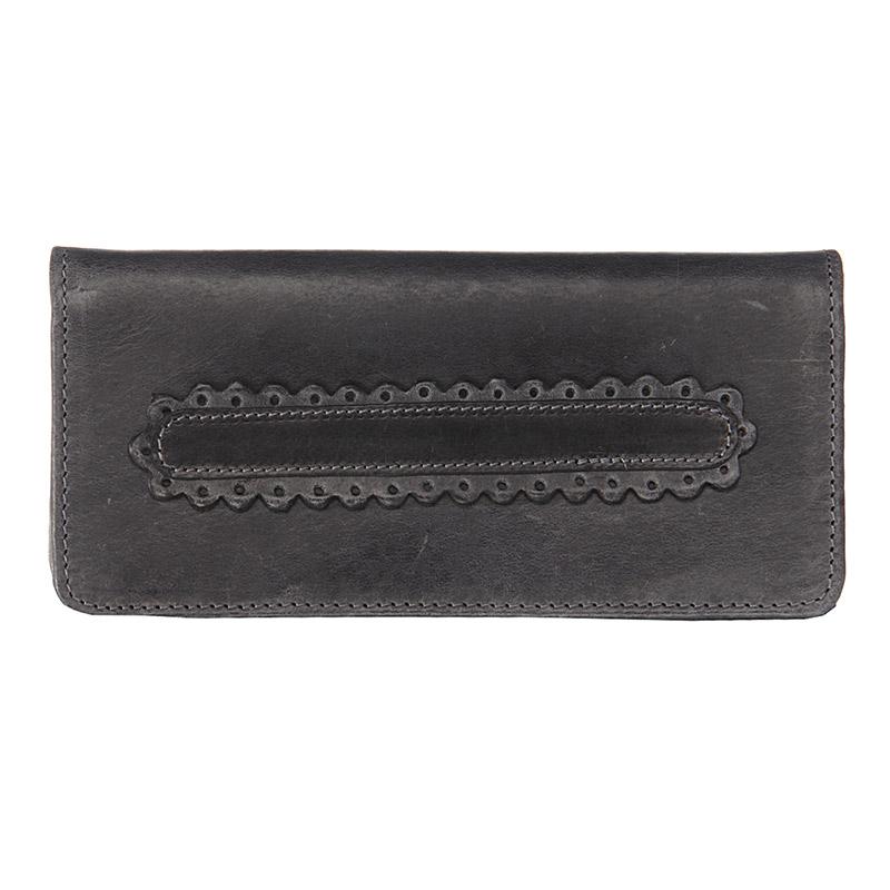 Foto Pieces Monedero - viki leather purse - Negro