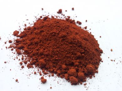 Foto Pigmento Color Rojo Brick Bolsa Dosificadora Hormigón Argamasa