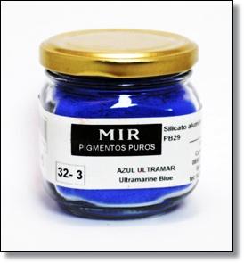 Foto Pigmento MIR Azul Ultramar.150ml