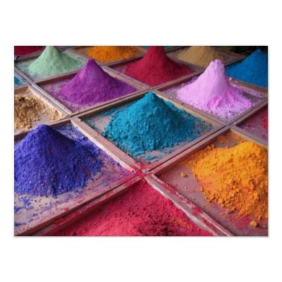 Foto Pigmentos indios Impresiones
