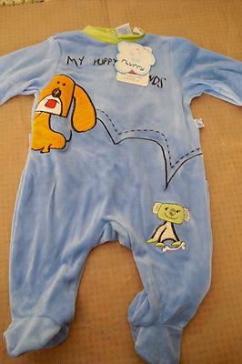 Foto pijama - pelele de bebe terciopelo- talla 3 meses