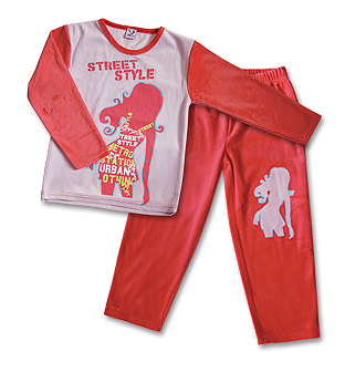 Foto Pijama Terciopelo  Ni�a Cocuy.  Tundosado. La Mejor Calidad. Muy Calentito