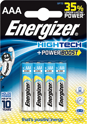 Foto Pilas Energizer Ultimate High-Tech AAA pack 4 unidades