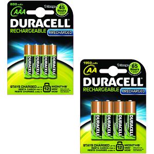 Foto Pilas Recargables AA y AAA Duracell - BUN0044A