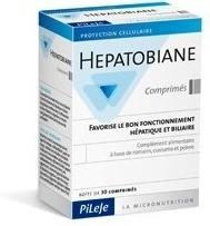 Foto Pileje Hepatobiane 30 comprimidos