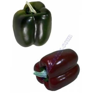 Foto Pimientos artificiales pequeños de plastico