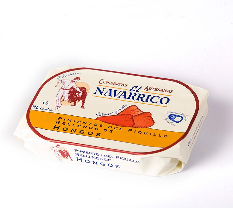 Foto Pimientos del Piquillo rellenos de hongos