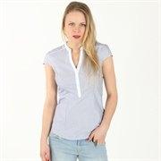 Foto PIMKIE Blusa de rayas azul y blanca
