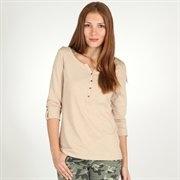 Foto PIMKIE Camiseta beige con tachuelas