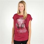 Foto PIMKIE Camiseta granate estampada