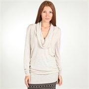 Foto PIMKIE Jersey túnica beige cáñamo jaspeado