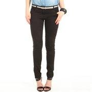 Foto PIMKIE Pantalón slim con cinturón negro
