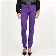 Foto PIMKIE Pantalón slim de color violeta con cinturón
