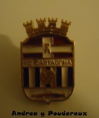 Foto Pin Badge Cartagena. Futbol