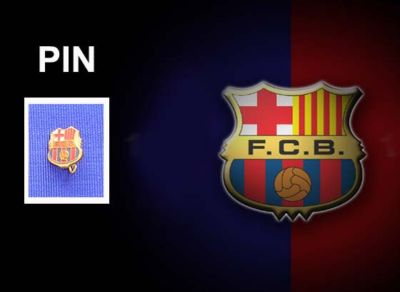 Foto Pin De Coleccion: Insignia Del Futbol Club Barcelona - Años 40