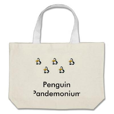 Foto Pingüinos, pingüinos por todas partes Bolsas