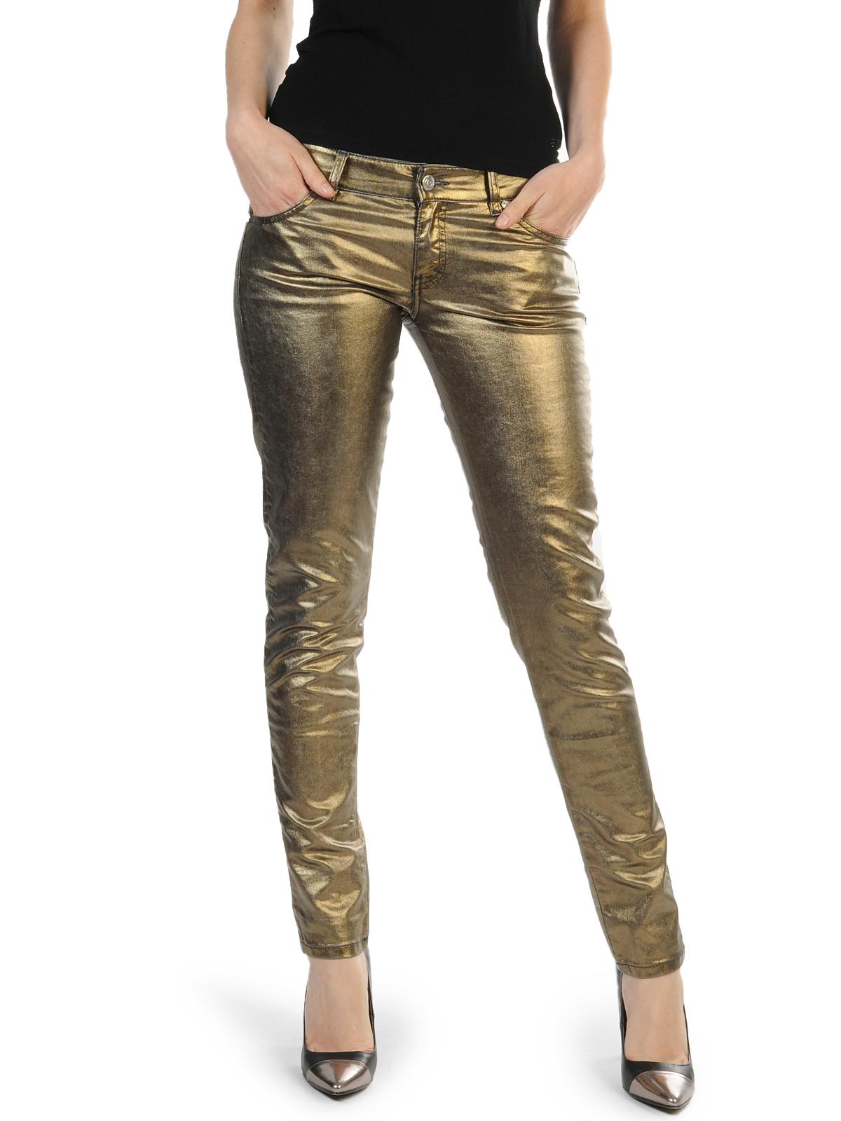 Foto Pinko Black Vaqueros Illuminisimo dorado 30
