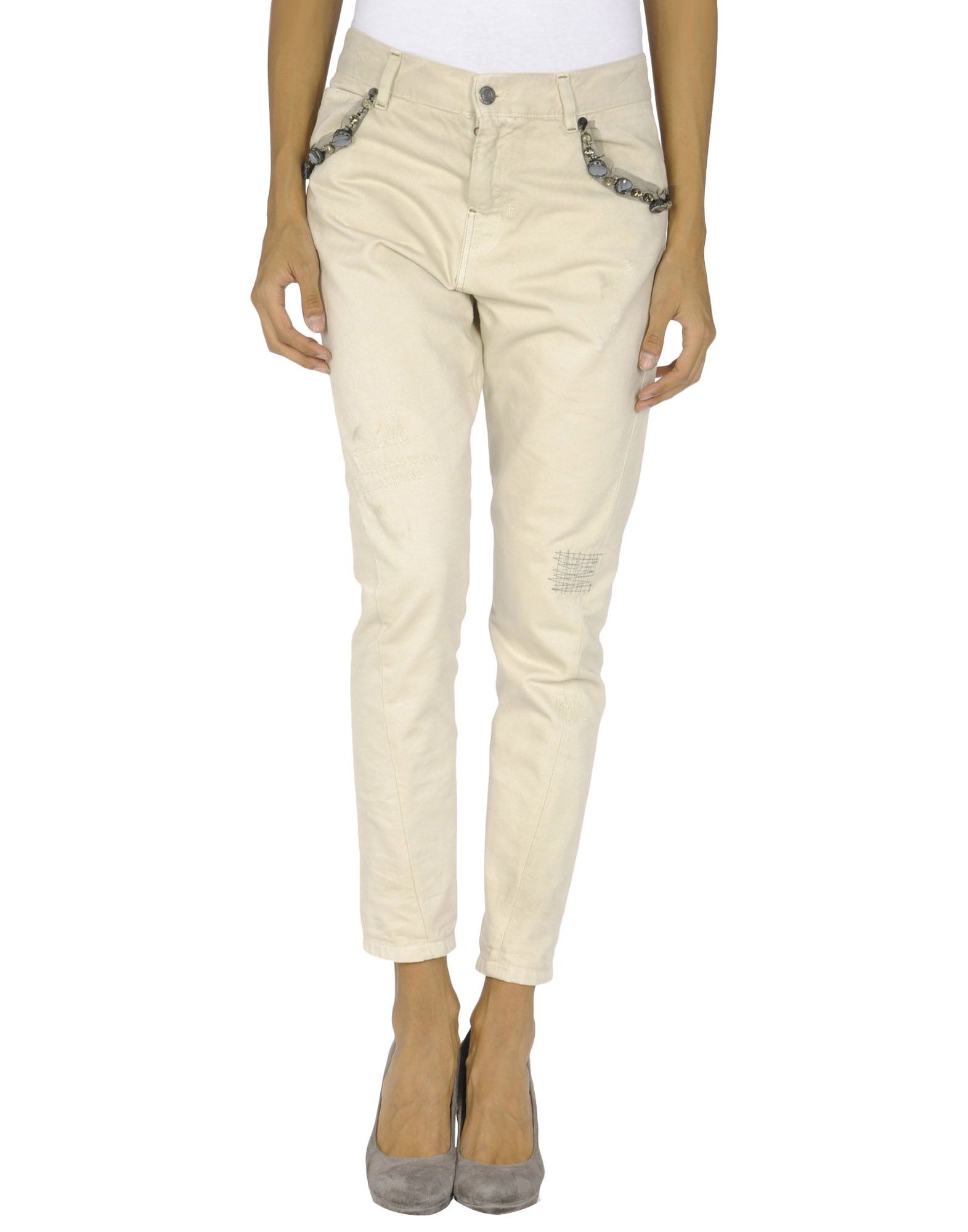 Foto pinko grey pantalones
