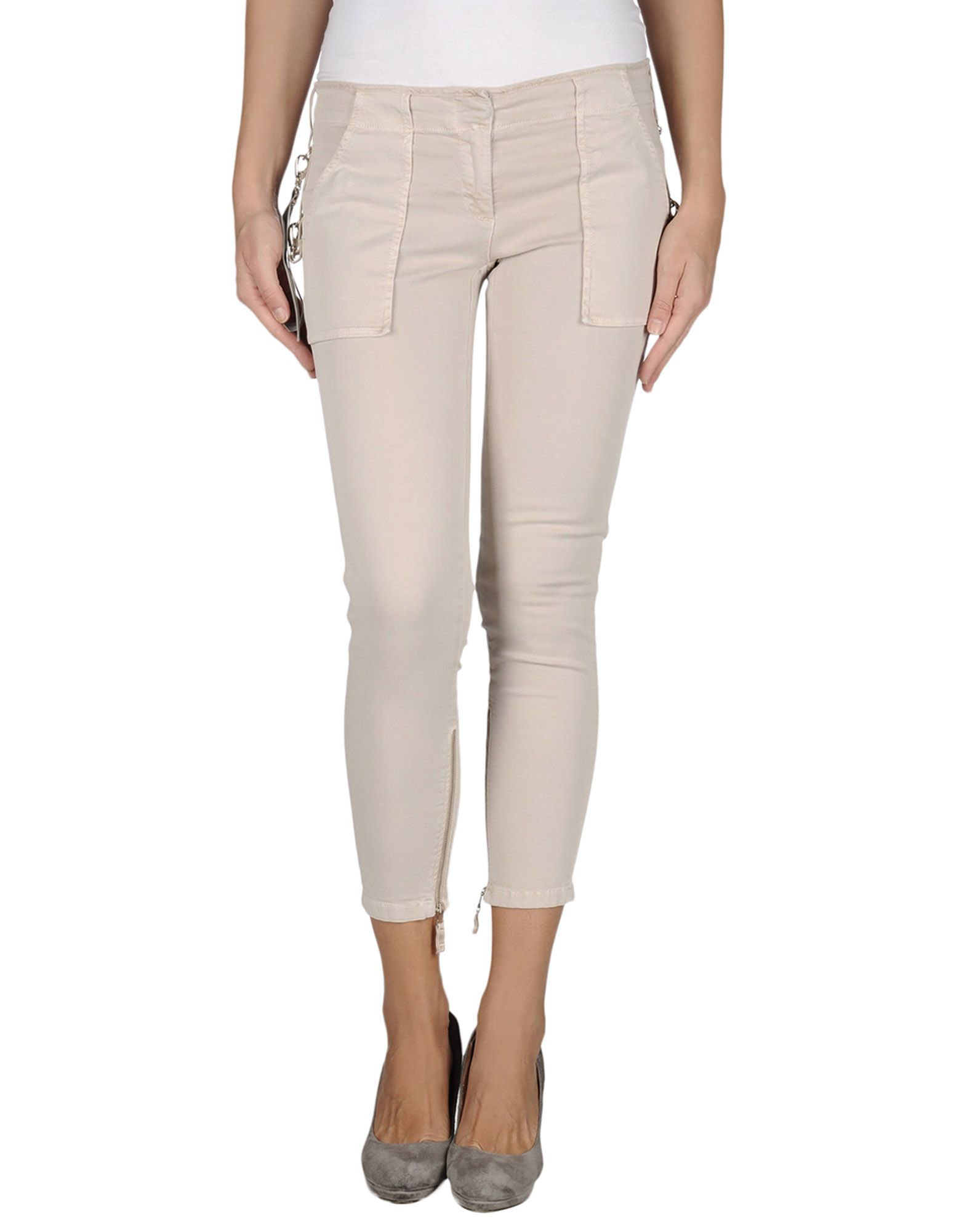 Foto pinko grey pantalones
