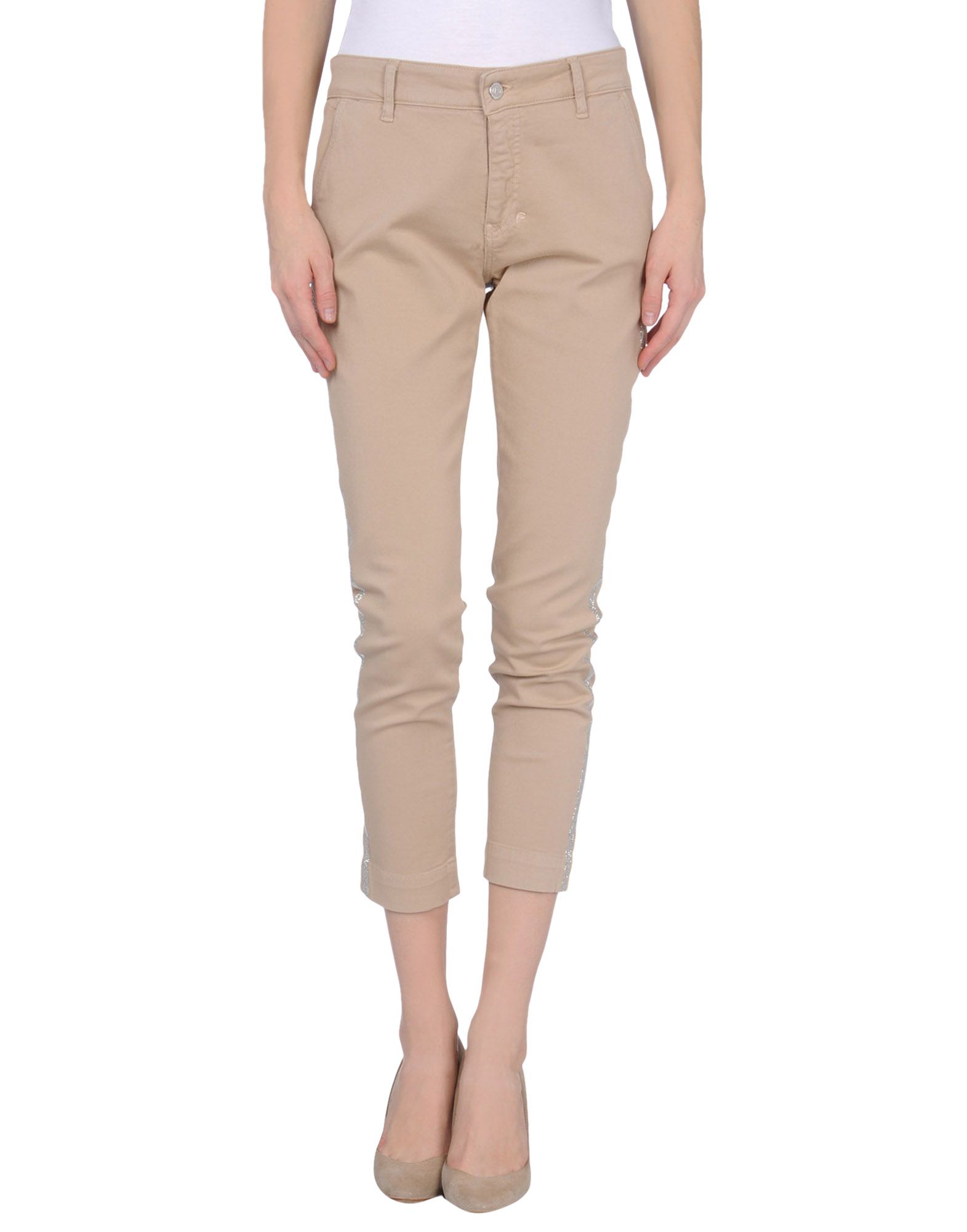 Foto pinko grey pantalones piratas
